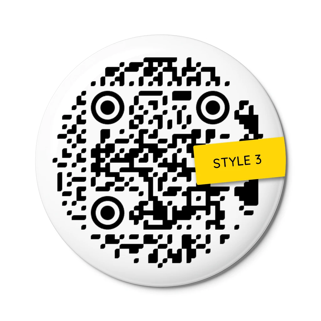 3D Gel Aufkleber mit QR Code für Grabsteine